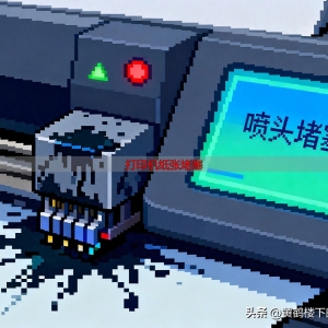 打印机纸张堵塞？别让喷头干成硬痂，这3个免费方法能救回来