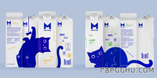 创意牛奶包装设计