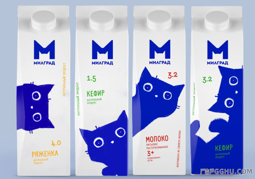 创意牛奶包装设计